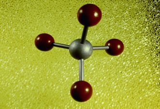 3D methane structure